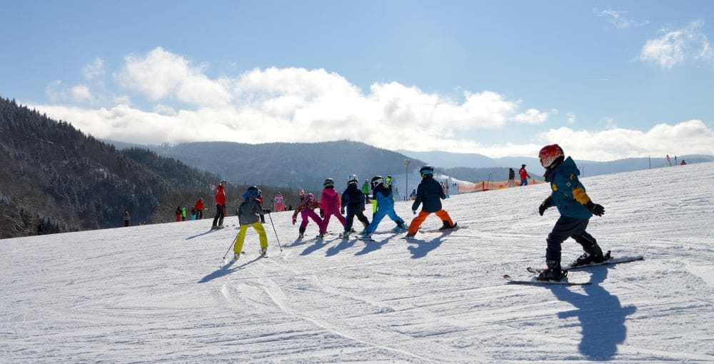 Si su objetivo es esquiar en paralelo, ¿por qué perder el tiempo esquiando con quitanieves?