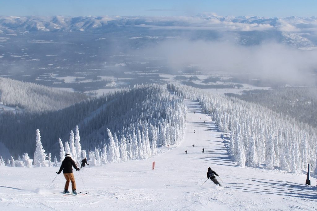 7 mejores estaciones de esquí de Idaho para principiantes