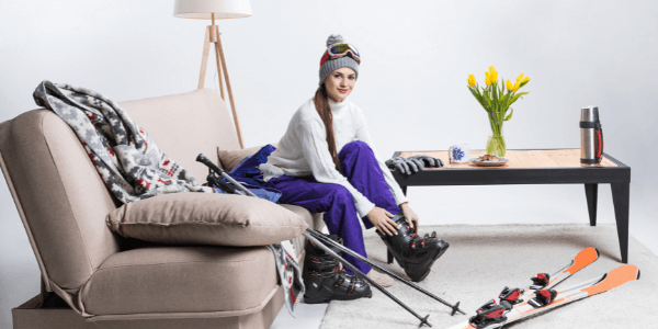 ¿Cómo estrenar botas de esquí nuevas? (2 trucos simples)