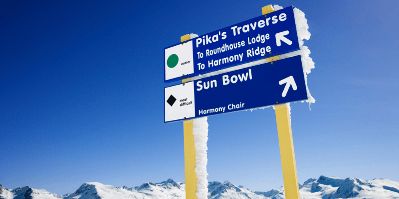 ¿Qué significan los colores de las pistas de esquí? (Guía para principiantes)